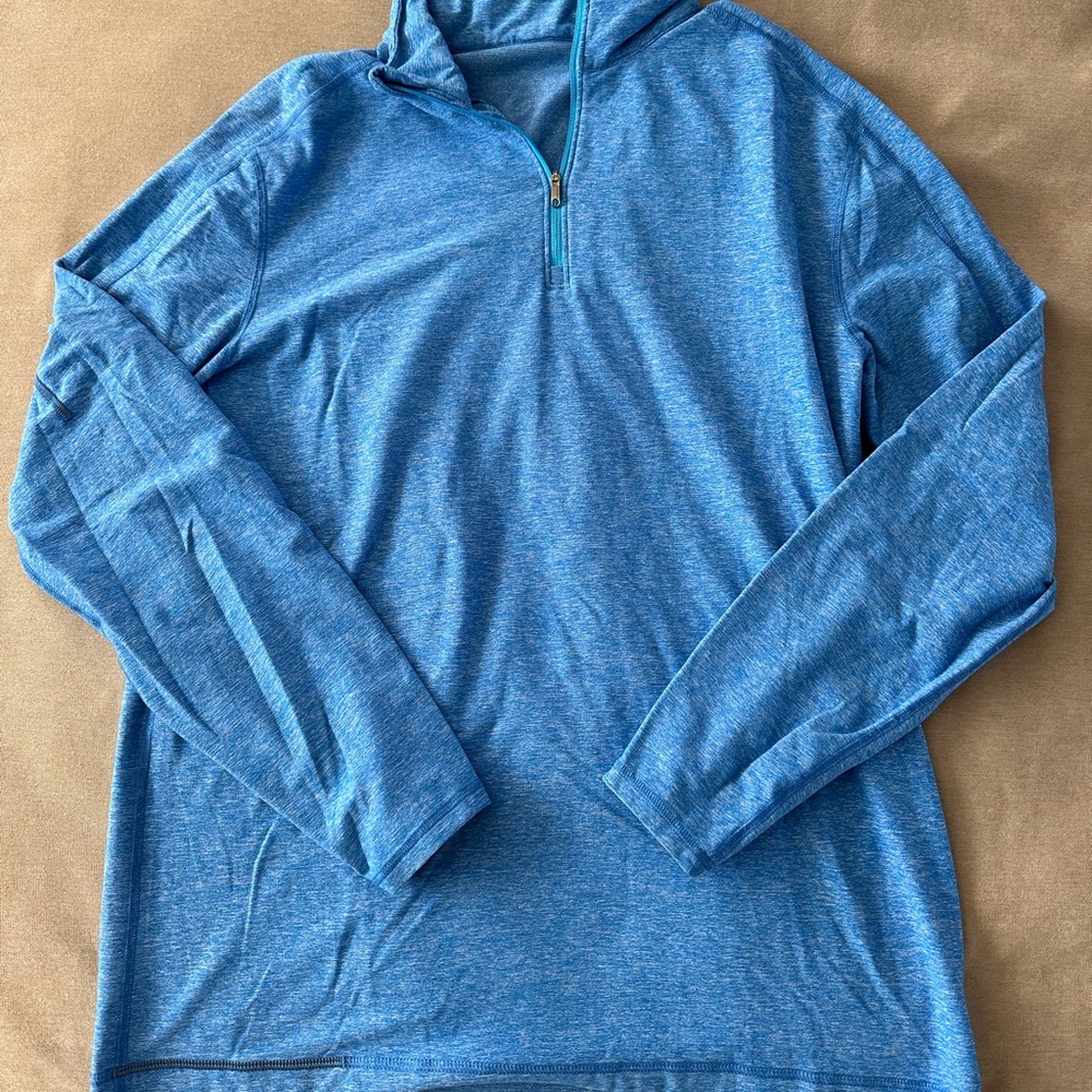 MENS LULULEMON HALF ZIP PULLOVER
